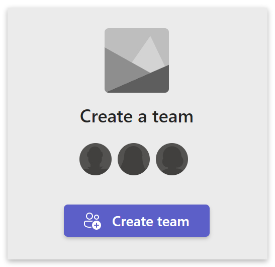 Create team.